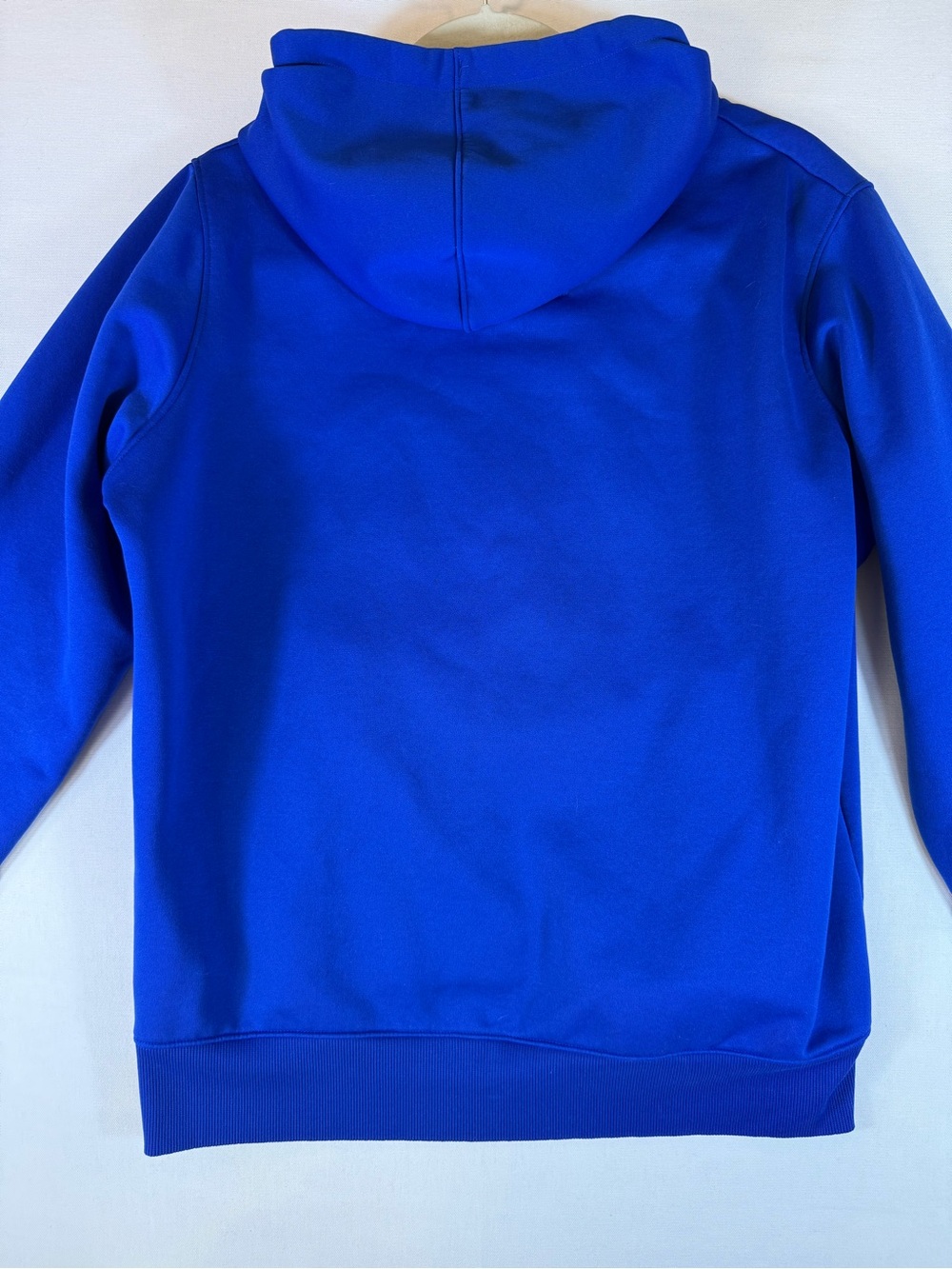 Under Armour Blue Hoodie with Neon Green Logo - Picture 10 of 14